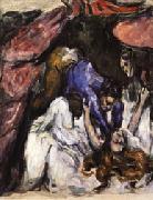 Paul Cezanne The Strangled Woman France oil painting artist